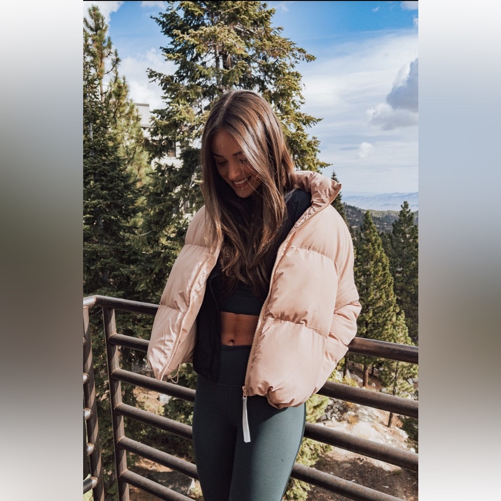 Tan PufferJacket